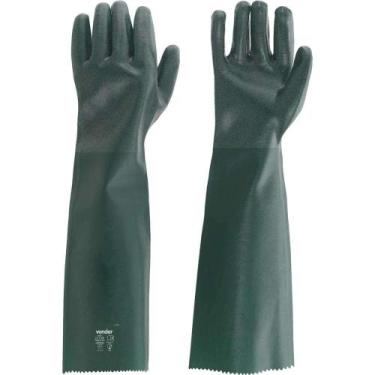 Imagem de Luva de PVC Áspera com Forro, 65 cm, PAV 0065 Vonder