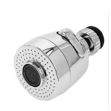 Imagem de Bico Arejador para Torneira Gourmet Duplo Jato Abs Cromado