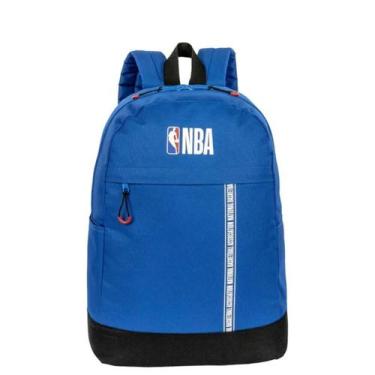 Imagem de Mochila Grande Nba Basics Reforçada Sestini Cor:AzulGenero:Unissex, Az