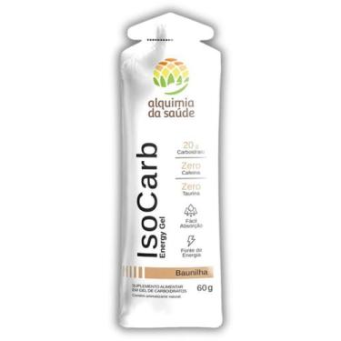 Imagem de Isocarb Energy Gel Alquimia Da Saúde Baunilha 15Un 60G