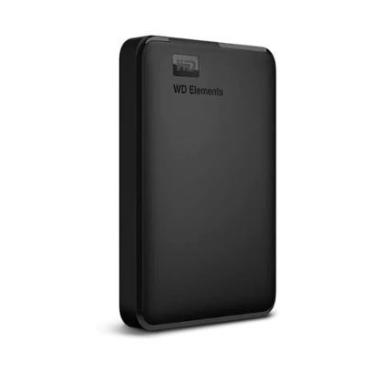 Imagem de HD Portátil WD Elements 1TB, plug and play, USB 3.2 Gen 1, Micro B, Preto - WDBUZG0010BBK-WESN-Unissex