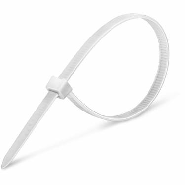 Imagem de Abracadeira Nylon Pa66 Branco 2.5X100M