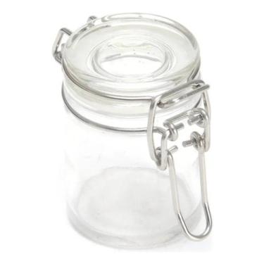 Imagem de Pote de Vidro Hermético 50ml - Kit 2 Unidades - Genérico