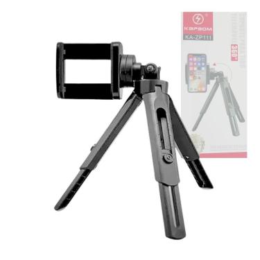 Imagem de Suporte Para Celular Com Tripé Resistente Rotação 360°