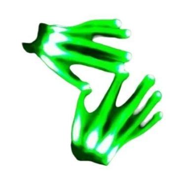 Imagem de Luvas LED Neon Luminosas Com Caveira Piscante Para Festa De Halloween,