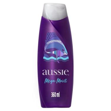 Imagem de Condicionador Aussie Mega Moist Super Hidratação 360ml, 360ml