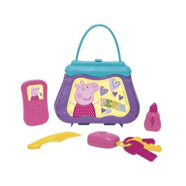 Imagem de Brinquedo Menina Minha Primeira Bolsinha Peppa Pig - Elka Brinquedos