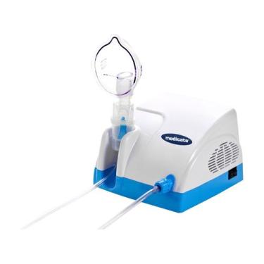 Imagem de Inalador Nebulizador/compressor Pneumatico Md1000 Turbo Bivolt Medicat