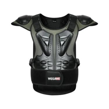 Imagem de Colete De Corrida Para Motocicleta Adulto Com Protetor De Peito, Jaque