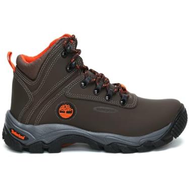 Imagem de Trylha Bota tênis Hiking Impermeável, Masculino, Sola Antiderrapante, WATERPROOF (MARROM, BR, Adulto, Numérico, 39)