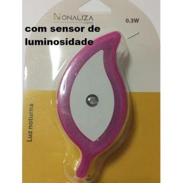 Imagem de Luz Noturna Mini Abajur vários modelos - 0.3W - com ou sem sensor de l