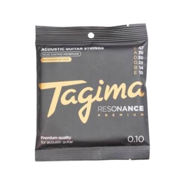 Imagem de Encordoamento Para Violão .010-.047 Resonance Premium Tagima