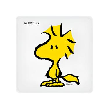 Imagem de Mini Luminária Box Snoopy - Woodstock Tpc para Decoração com Luz Difusa e Fita de LED 5W USB Bivolt Branco