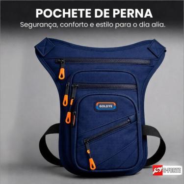 Imagem de Pochete de Perna Tática para Motociclista  Compartimentos Inteligentes