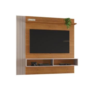 Imagem de Painel Loki para TV até 65 Polegadas - Top Decor, Cinamomo/Off