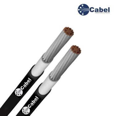 Imagem de Cabo Solar Cabel 6MM2 Preto 50M para Instalações Fotovoltaicas com Excelente Condução E...