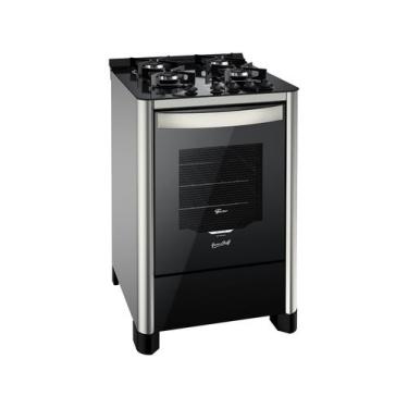 Imagem de Fogão de Piso Fischer 4 Bocas Gran Cheff com Mesa de Vidro Silver - Bi