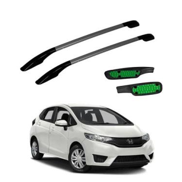 Imagem de Rack De Teto Honda Fit 2014 2015 2016 2017 a 2020 Grafite - VF