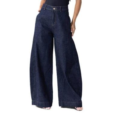 Imagem de Calça Jeans Sawary Balloon - 282787 - Azulbr 38, Azul, 38