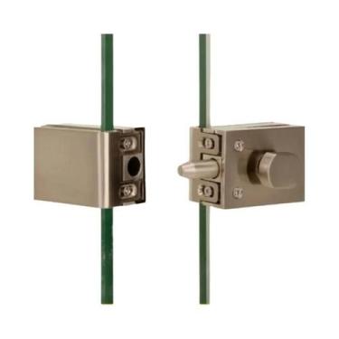 Imagem de Fechaduras De Porta De Vidro Duplo Em Aço Inoxidável 304 Com Desbloque