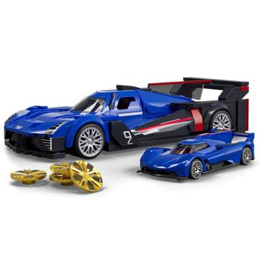 Imagem de Blocos De Montar - Cadillac Project Gtp Hypercar - Hot Wheels - 236 Peças - 1:32 - Mattel