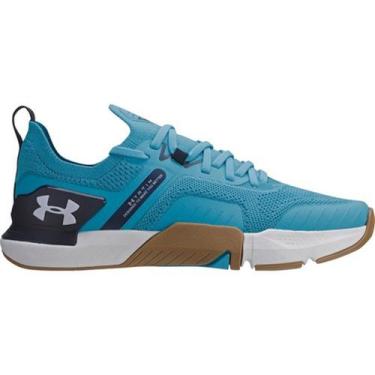 Imagem de Tênis Under Armour Unissex Tribase Cross SE, 40BR, Azul