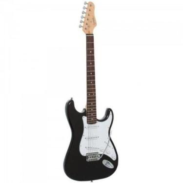 Imagem de Guitarra Strato G-100 Preta GIANNINI