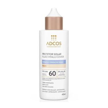 Imagem de Adcos Protetor Solar Fluid Hyalu Cover FPS60 Peach 9926 - 1010-578