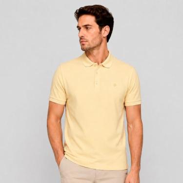 Imagem de Camisa Polo Dudalina Essential Color In26 Amarelo Masculino, XGG