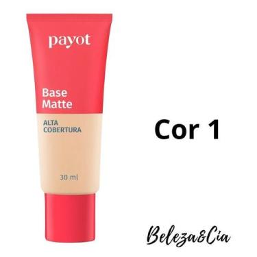 Imagem de Base Matte Alta Cobertura Payot 30ml, 01