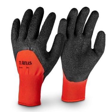 Imagem de Luva De Proteção Banhada Em Latex EG Atlas Antiderrapante