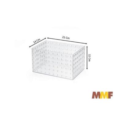 Imagem de Caixa Modular 3 Em Ps Cristal 3,3 Litros - Arthi