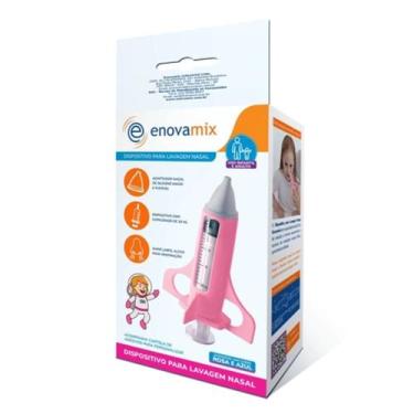 Imagem de DISPOSITIVO PARA LAVAGEM NASAL 20ML ROSA ENOVAMIX - Limpeza e Alívio N