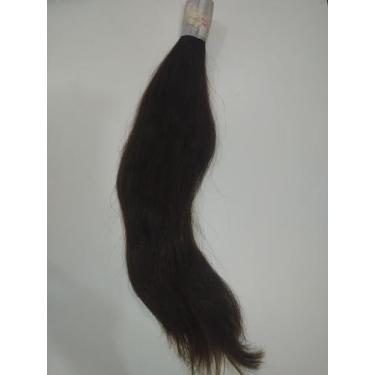 Imagem de Cabelo castanho medio liso 55cm - ARA