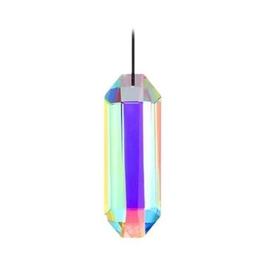 Imagem de Prisma De Cristal Arco-Íris Para Decoração De Janelas Internas E Exter