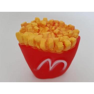Imagem de Brinquedo Pet Mordedor Borracha Batata Frita Sonoro P/ Cães - ZUCA PET