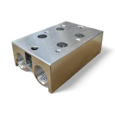 Imagem de Bloco manifold 2 estacoes r.1/4 - GHPC