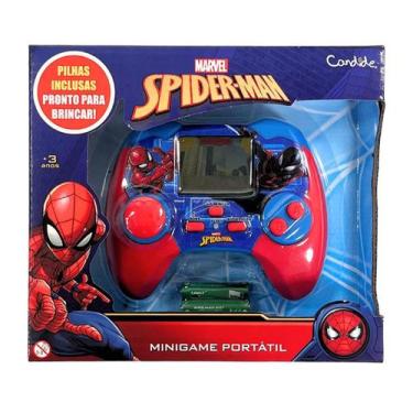 Imagem de Minigame Infantil Portátil Homem Aranha - Candide