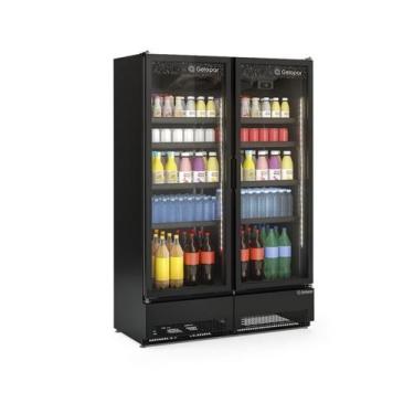 Imagem de Refrigerador Expositor Vertical 957 Litros Gelopar Linha Carbono GCVR-