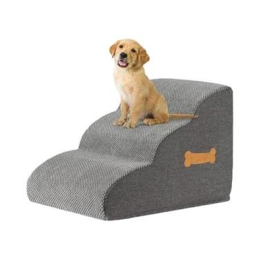 Imagem de Escadas Para Cães, Rampa Para Sofá E Cama, Com Alça Em Formato De Osso