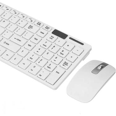 Imagem de Kit Teclado e Mouse Sem Fio Kapbom ABNT2 Silencioso KA-666