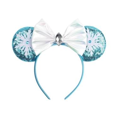 Imagem de Tiara De Cabelo Infantil E Feminina Frozen Olaf Mickey, Acessório Fofo