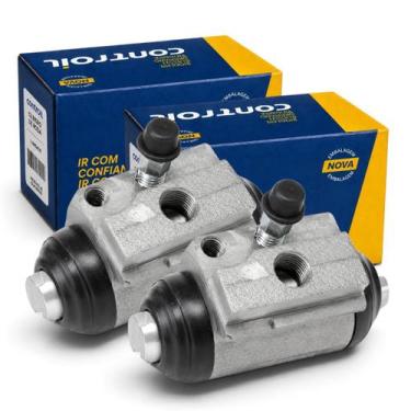 Imagem de Par Cilindro Roda Traseiro Controil C3546 Ecosport 2013/2021, Traseiro