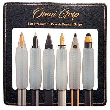 Imagem de Pacote com 6 Pegas de Conforto Premium Omni Grip, Perfeitas para Apple Pencil, Apple Pencil 2, Stylus, Canetas e Lápis
