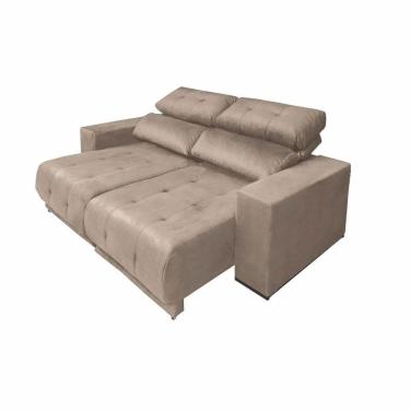 Imagem de Sofá Retrátil Reclinável 198 cm 3080 Veludo Mamflex