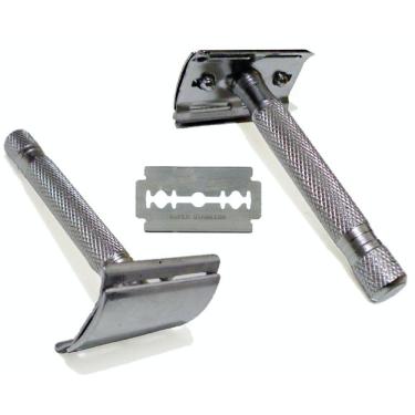 Imagem de Aparelho De Barbear Com Cabo Antideslizante E Com Uma Lâmina