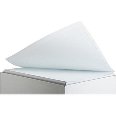 Imagem de Sparco Papel para computador, barra verde de 1/6 polegada, 1 peça, 37,5 x 28,7 cm, 2700 unidades (SPR63541)