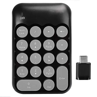 FOLOSAFENAR Numpad mecânico, simplifica dados, 19 teclas, USB, milhares de  teclas, teclado numérico, 10 milhões de vezes, chave flutuante para  computador desktop