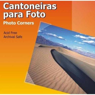 Imagem de Cantoneiras Moldura De Foto Transparente Maxi View 250 Und