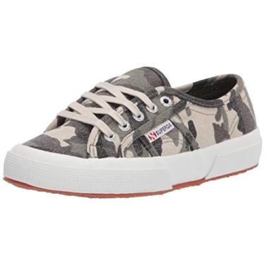 Imagem de Superga Tênis feminino 2750 Cotcamofanw, Camoflage, 8